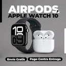 Apple AirPods 4 + Apple Watch 10| Con cancelación activa de ruido